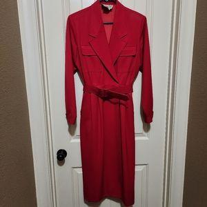 Neiman-marcus vintage wool trench coat